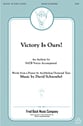 Victory Is Ours SATB choral sheet music cover